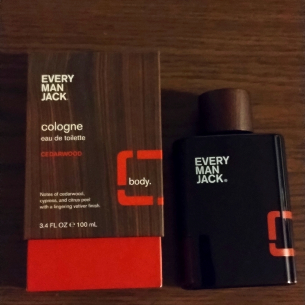 Every Man Jack Cedarwood cologne